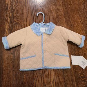 Hartstrings Baby Plaid coat